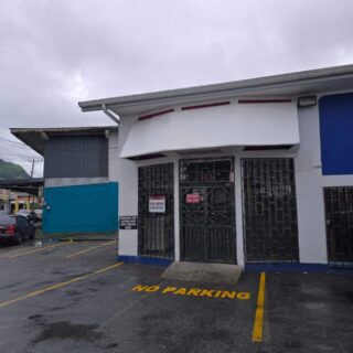 Commercial Space for rent – Corner Eastern Main Rd and Frederick St, Curepe TT$16,000