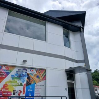 COMMERCIAL SPACE FOR RENT – Cor. Dibe Road & Long Circular Road, St. James