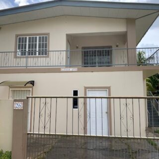 FOR RENT: SANGRE GRANDE, GLENMAR APARTMENTS