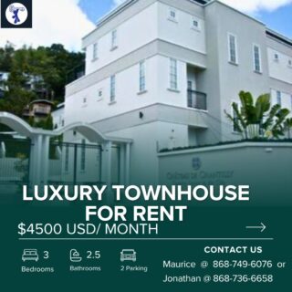 Maraval 3 Bedroom Townhouse for Rent !!