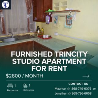 Trincity Studio Apartment for Rent !!