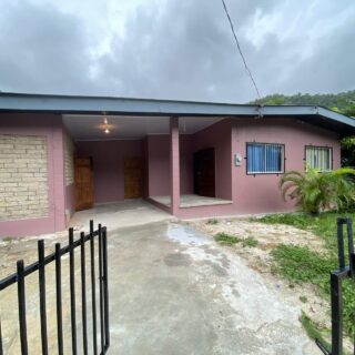 DIEGO MARTIN – Blue Basin Gardens. 3 bedroom Bungalow