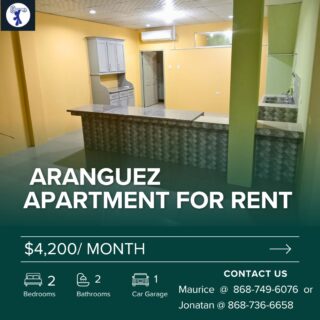 Aranguez 2 bedroom Apartment for Rent