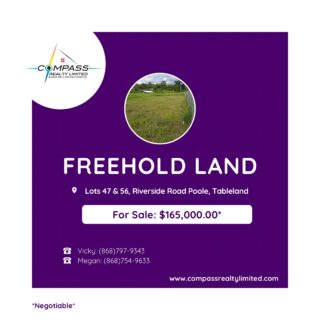 LAND FOR SALE – POOLE, TABLELAND