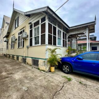 FOR SALE  COLONIAL HOUSE w/ APARTMENT BUILDING, PICTON ST, PORT OF SPAIN