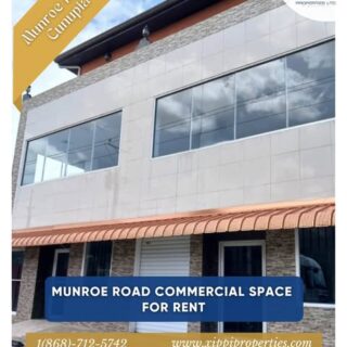 MUNROE ROAD COMMERCIAL SPACE – FOR RENT ($9. Per square ft.)