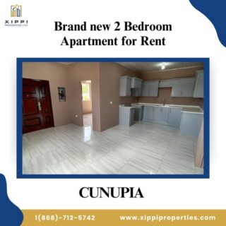 Brand new 2 Bedroom Apartment for Rent Cunupia-$3500 Monthly