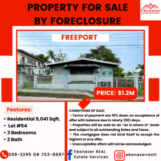 Freeport Home for Sale by Foreclosure