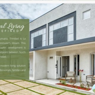 3 bedroom, Modern Townhouses in La Sierra, Cunupia