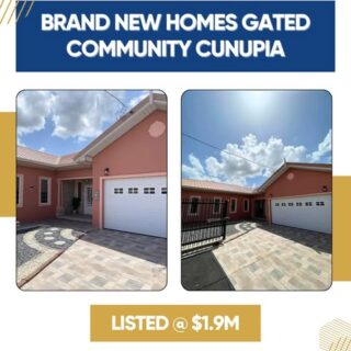 🏡BRAND NEW 3 BEDROOM HOMES GATED COMMUNITY CUNUPIA🏡-$1.9M & UP