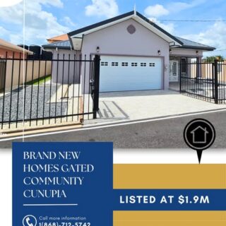 🏡BRAND NEW 3 BEDROOM HOMES GATED COMMUNITY CUNUPIA🏡-$1.9M & UP