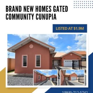 🏡BRAND NEW 3 BEDROOM HOMES GATED COMMUNITY CUNUPIA🏡-$1.9M & UP