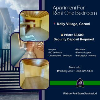1-Bedroom Apartment in Kelly Village, Caroni