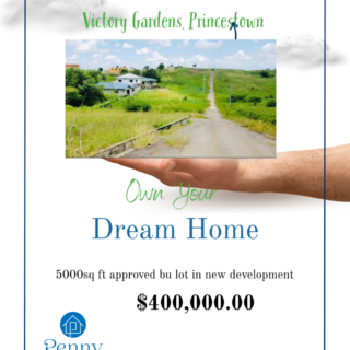 LAND FOR SALE VICTORY GARDENS – PRINCESTOWN
