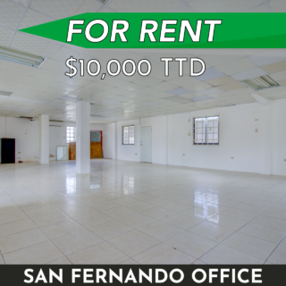San Fernando Office for Rent: 2,000 sq.ft.