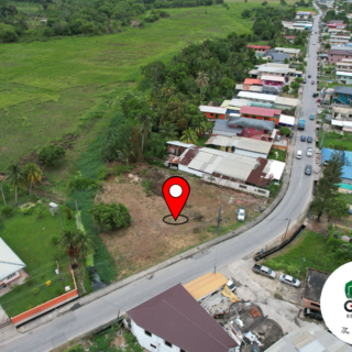 St. Helena, Caroni South Bank Road Residential Parcel – Great For Supermarket, Hardware, Courier Service or Small Gated Development, Close To Piarco International Airport