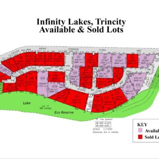 Trincity, Infinity Lakes On The Golf Course. Land for Sale