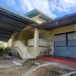 Whole House for Rent – Fishing Pond, Sangre Grande!