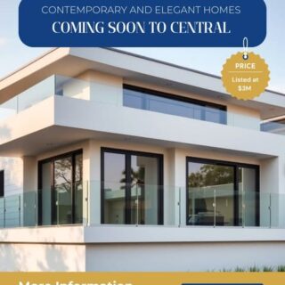 🏡CONTEMPORARY AND ELEGANT HOMES COMING SOON to CENTRAL‼️-3M