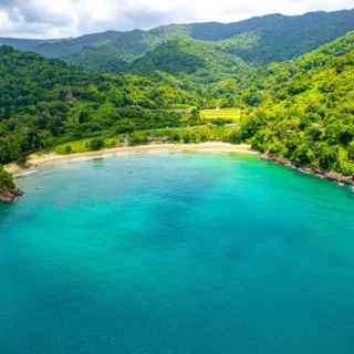 Incredible property for sale in parlatuvier Tobago 7.5 acres of land in bloody bay